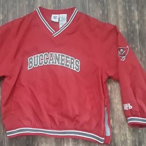 Boys Buccaneers NFL Jacket Sz 10-12